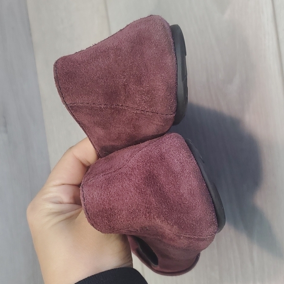 Born Women Comfort Suede Ballet Flats shoes sz 9.5 - Picture 4 of 11